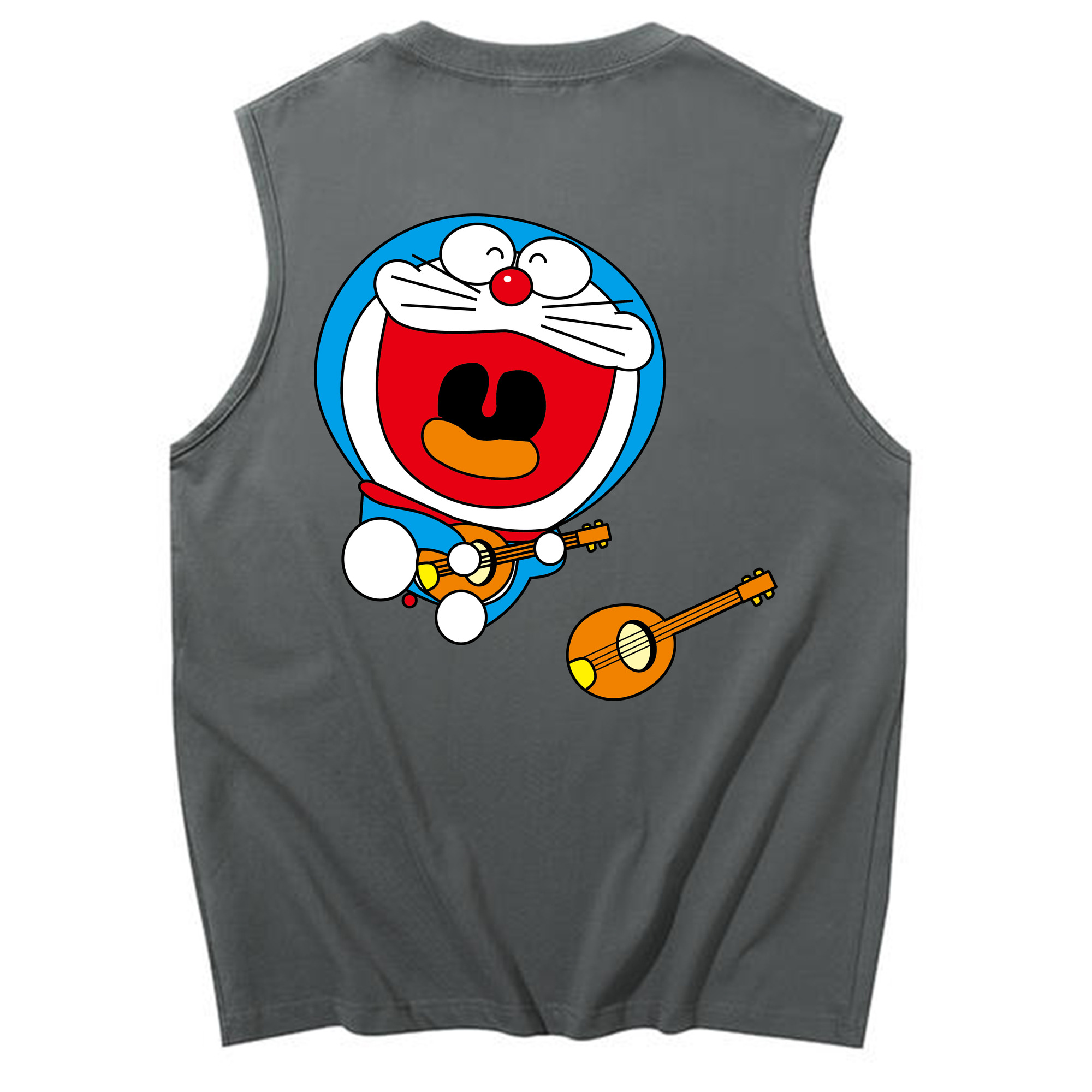 （画像用） ドラえもん Doraemon コットン100％タンクトップ（背面プリント）